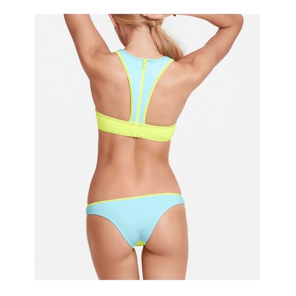 Victoria's Secret Neoprene Colorblock Bikini Set - Picture 4 of 16